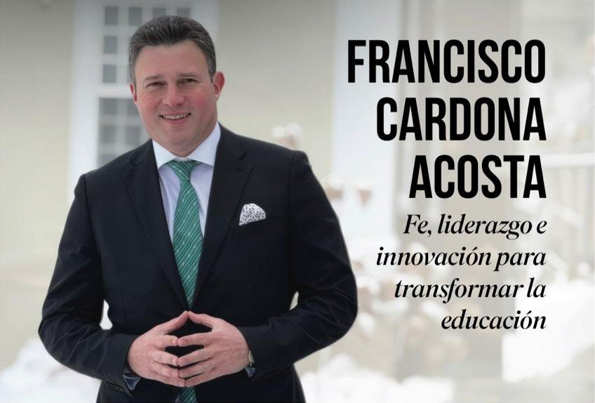 Francisco Javier Cardona Acosta, rector del Colegio Americano de Bogotá Bilingüe